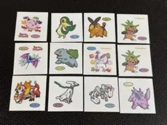 ポケモンパン 30周年 15周年 ステッカー デコキャラシール 11枚セット