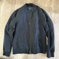 nano ブラック MA１タイプジャンパー　Ｌサイズ