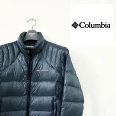 【大人気❗️】極暖！Columbia ダウンジャケット ダークブルー