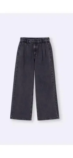 専用！新品未使用！GU デニムタックトラウザー M