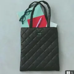 LEE付録 マッキントッシュフィロソフィー洗練 ブラウンキルティングトートバッグ