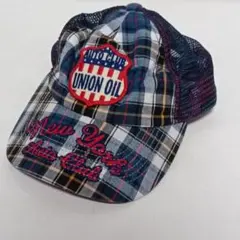 MPS AUTO CLUB UNION OIL メッシュキャップ チェック柄のサムネイル