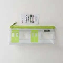 新品 amifa PVC ペンケース 山手線 鉄道グッズ