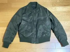 ユニクロ レディース ブルゾン MA-1 オリーブ カーキMサイズ