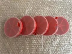 赤色 釣り糸リール 5個セットのサムネイル