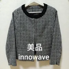 アウター ノーカラージャケット