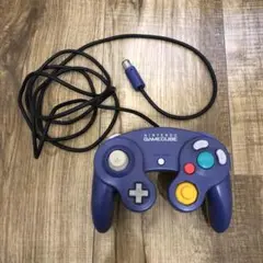 Nintendo GameCube コントローラー パープル 裏面シースルー