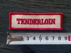 ■ TENDERLOIN ■ テンダーロイン ワッペン レッド ボックスロゴ