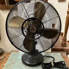 三菱 扇風機 骨董 アンティーク アンティーク MITSUBISHI 扇風機 レトロ - メルカリ
