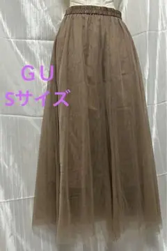 ＧＵ　チュールスカート　Sサイズ