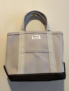 新品未使用 ORCIVAL トートバッグ アイスグレー×カーキ - メルカリ