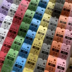 コラージュ素材　紙もの　海外製チケット