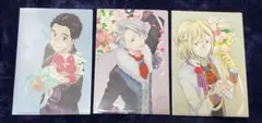 ユーリ!!! on ICE クリアファイルセット ヴィクトル ユーリ 勇利
