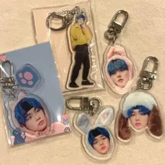 【2019年グッズ】ヨンジュン アクリルキーリング セット まとめ売り