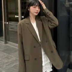 あり様専用 新品タグ付きAda. テーラードジャケット ブラウン S カジュアル