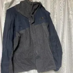 C*w様 THE NORTH FACE フード付きジャケット ネイビー/グレー