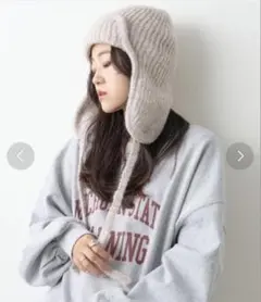 CIAOPANIC TYPY 耳付き2WAYニット帽