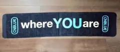 CNBLUE where YOU are タオル