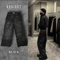 ゼ*オ様 RADIANT Embossing coating denim ran
