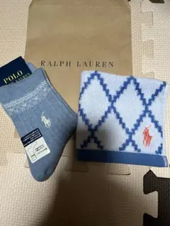 【新品】POLO RALPH LAUREN ソックス&タオルハンカチセット