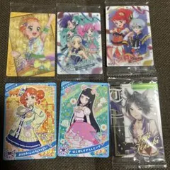 アイカツ×プリパラ　アイプリ　ウマ娘　カードまとめ売り　6枚