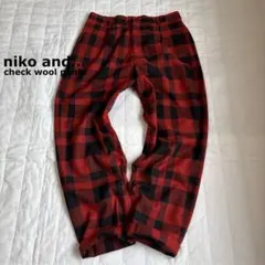 ウール イージーパンツ