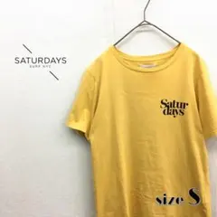 SATURDAYS NEWYORK CITY : ロゴプリントTシャツ