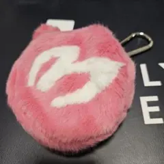 新品 マスターバニー] ボールポーチ (フェイクファー) / ゴルフ　ピンク