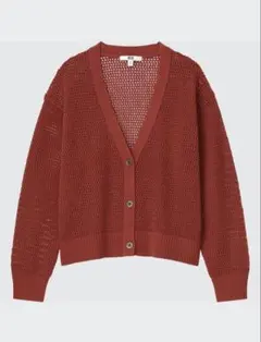 UNIQLO メッシュショートカーディガン