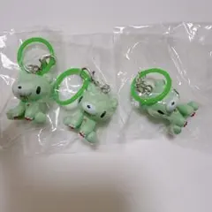 グルーミーマスコットチャーム　座りグリーン3個まとめ売り