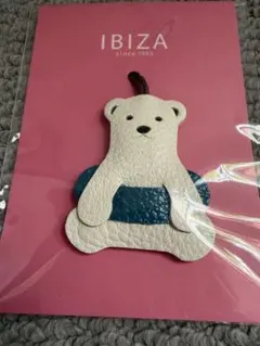 【未開封新品】IBIZA イビサ レザー くま チャームのサムネイル