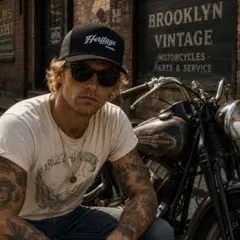 【Heritage】 トラッカーキャップ　tatoo studio yamadaのサムネイル