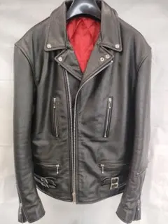 ダブルライダース レザージャケット 42サイズ 黒