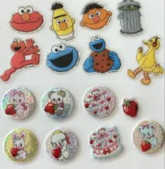 セサミストリート スイマー　フレークシール