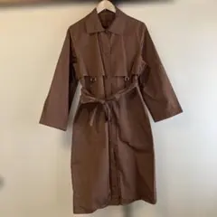 レリアン　レディース　スプリングコート　リバーシブル　ベルト付き　９号