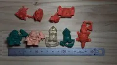 【ゴジラ】怪獣消しゴム　まとめ売り　未組み立て