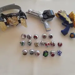 仮面ライダー変身ベルトとアイテム