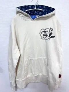 【美品】東京ディズニーリゾート　オズワルド　パーカー　Lサイズ