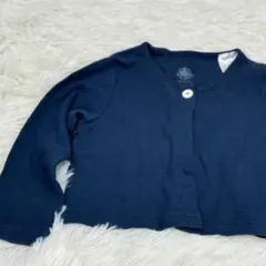 PETIT BATEAU　カーディガン　紺　18m/81cm　557