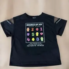 西松屋Tシャツ ブラック 130cmのサムネイル