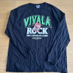 VIVA LA ROCK ロンT XL ブラック