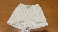 Honeys デニムショートパンツ　アイボリー