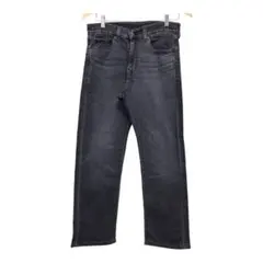 Levi's リーバイスプレミアム505 ブラックストレートデニム　BIGE