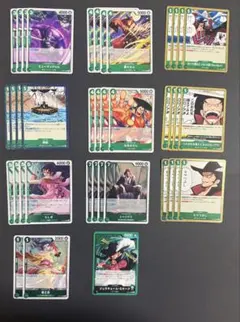 ワンピースカード　緑ミホーク　デッキパーツ