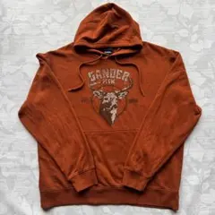 パーカー オレンジ