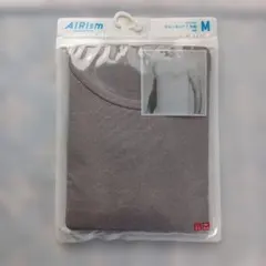 AIRism クルーネック T 半袖 M グレー 新品未開封品