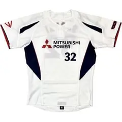 パルメ様　三菱パワー硬式野球部 公式戦 野球ユニフォーム 社会人野球のサムネイル