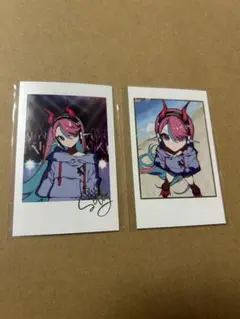 CrazyRaccoon cr CR Selly チェキ風カード ホロ×1