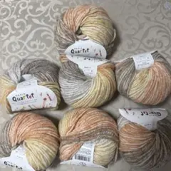 Quartet カルテット 毛糸 6玉セット