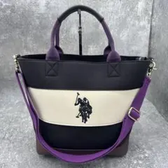 U.S. POLO ASSN 3way ビッグ　ホース　美品　大容量　A4可
